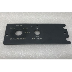 Northwest Airlines Boeing 727 Battery Panel Light Plate, 10-60725-1228